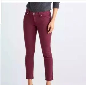 Lacky Brand Women's lowe rise skinny Lolita jeans 6/29, purple grape color